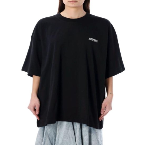 VETEMENTS 긴팔 티셔츠 24PUE64TR500BWC BLACK BLACK_이미지