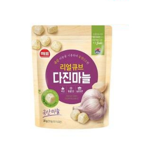 리얼큐브 다진마늘 23g