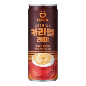 동아오츠카 디앤카페 카라멜라떼 240ml (30개)