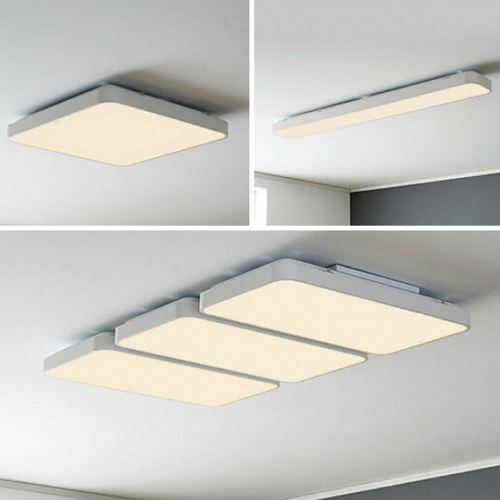 한샘 라이팅 LED 뉴 브릭스 스마트 30평대 패키지 (거실+주방+방3, 무료시공)