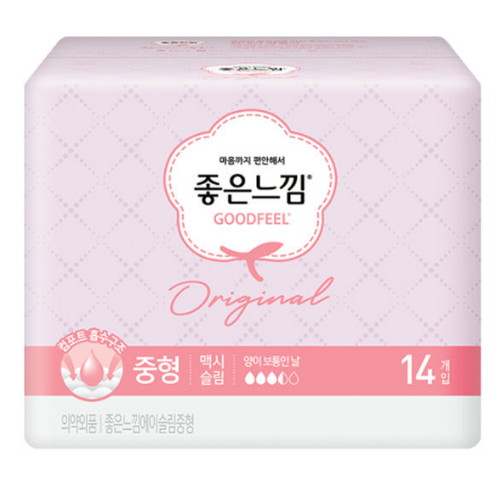 좋은느낌 오리지널 맥시슬림 중형 14개 (10팩(140개))_이미지