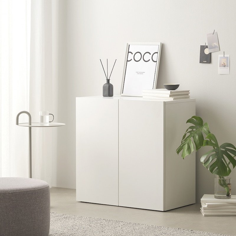 어라운드화이트 루시 높은 수납장 800_이미지