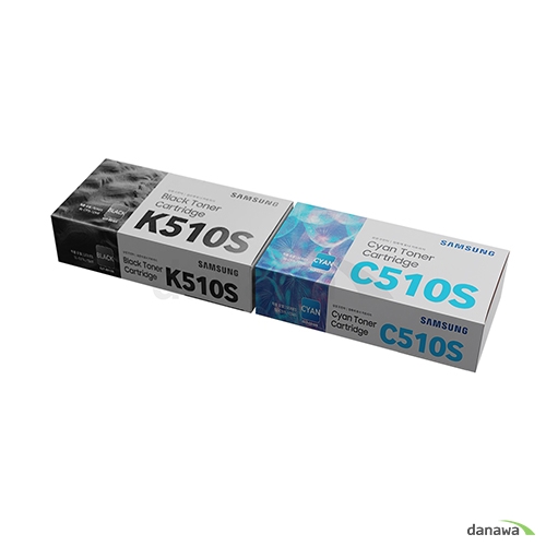 삼성전자 정품 CLT-K510S, CLT-C510S 2색 세트_이미지
