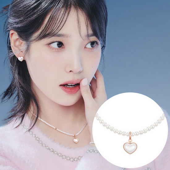 제이에스티나 마리엘 진주 비드목걸이+펜던트 세트 SET-J0-0903