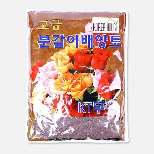 삼원싱싱  KT 고급 분갈이 배양토 5L