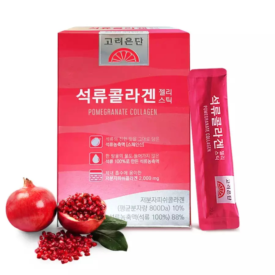 고려은단 석류콜라겐 젤리스틱 20g 14포 (4개)_이미지