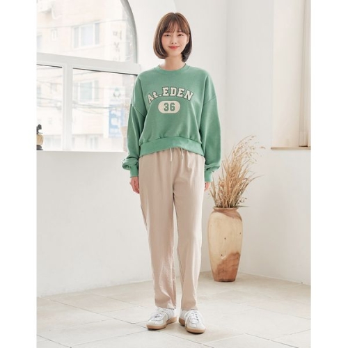 반에이크 아이나 밴딩 팬츠_OB14SLME03Z