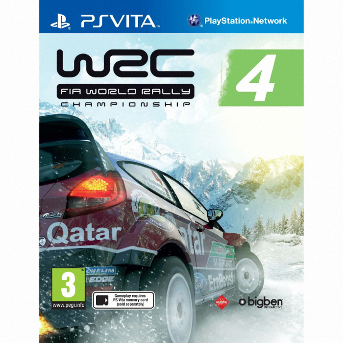 WRC 4 월드 랠리 챔피언쉽 PSVITA 해외구매,유럽판_이미지