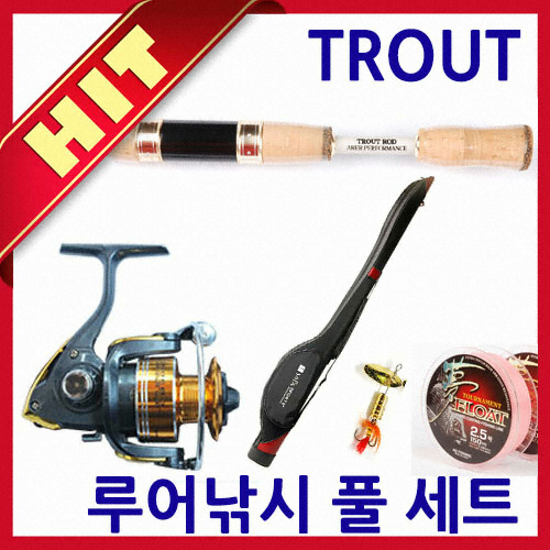 싸파 트라우트 쏘가리 꺽지 송어 루어낚시 38종세트_이미지