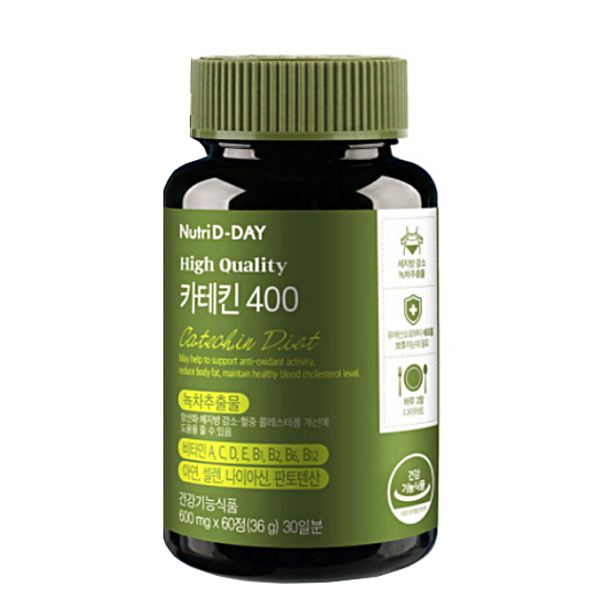 뉴트리디데이 카테킨 400 60정 (3개)_이미지