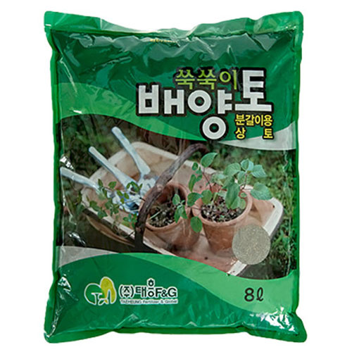 태흥에프엔지 쑥쑥이 배양토 8L (1개)