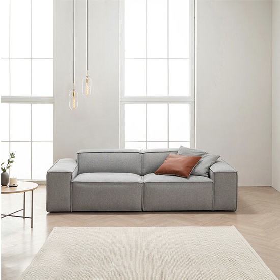 에싸 바크 모듈형 르브와 패브릭 소파 3인용 (스툴별도)