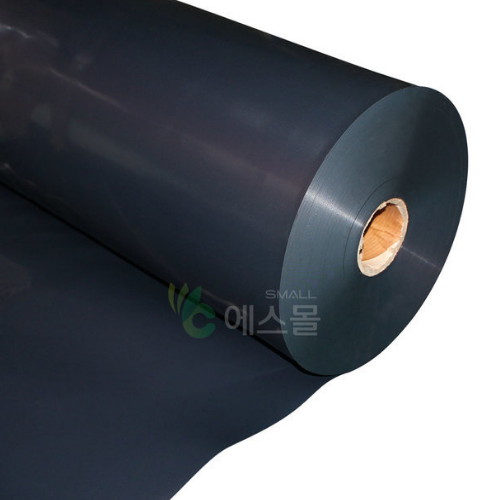 에스몰 플라스틱 물받이 흑색 1mm (80cm x 100m)