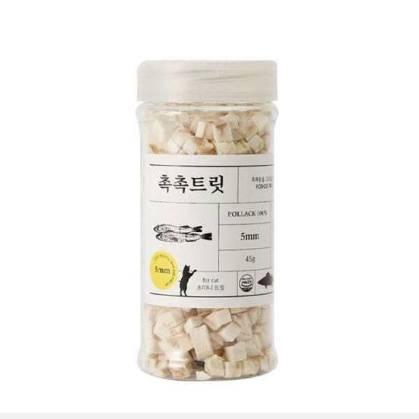 촉촉트릿 for cat 초미니 트릿 북어 45g[2개]