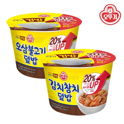 오뚜기 맛있는 오뚜기 컵밥 오삼불고기덮밥 280g (6개)_이미지