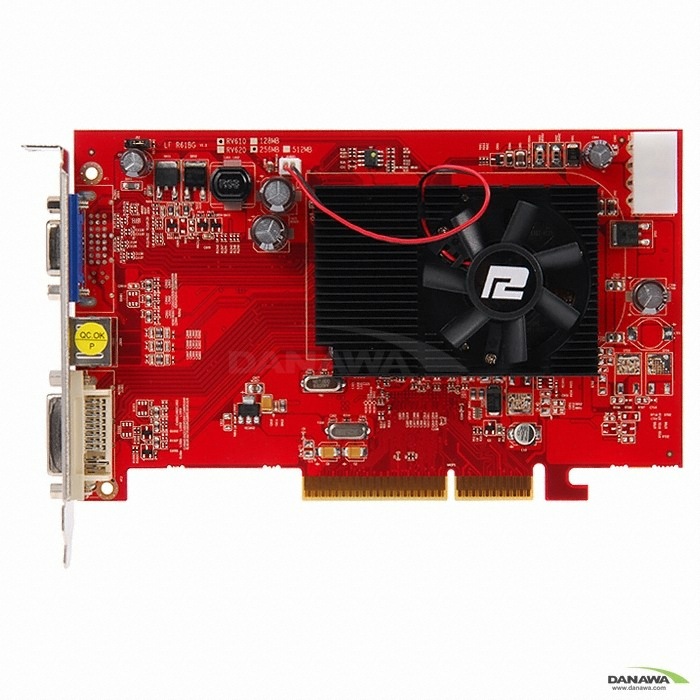 PowerColor 라데온 HD 2400 PRO 256MB AGP_이미지