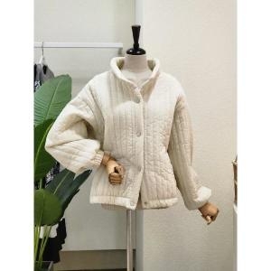  포커스 3J9JP5649_세로 누빔 패딩 점퍼