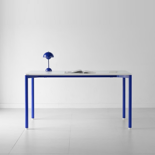 209애비뉴 제로데스크 에보 가이드 블루 컴퓨터 책상