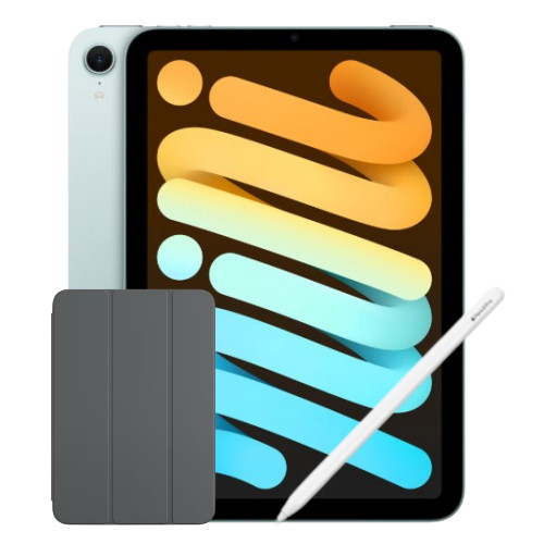 2024 iPad mini A17 Pro 7세대 Cellular+애플펜슬 프로,폴리오케이스