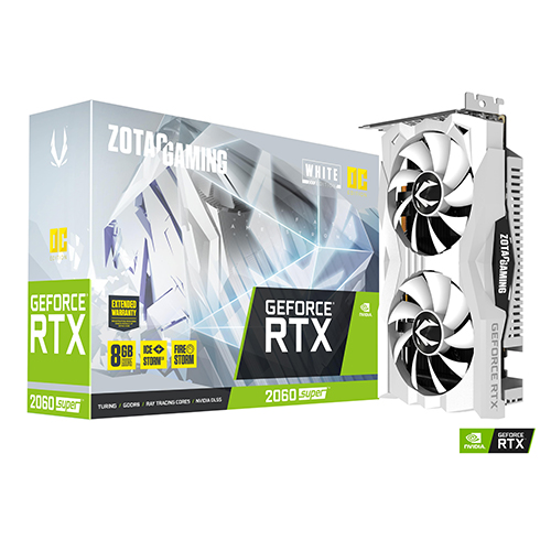 ZOTAC GAMING 지포스 RTX 2060 SUPER OC D6 8GB White