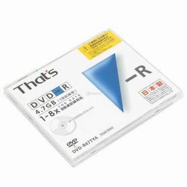 다이요유덴 DVD-R 4.7GB 8x 쥬얼 5장