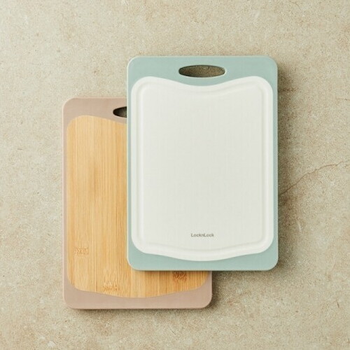 락앤락 투웨이 대나무 양면도마 소 (CSC306) (28x20cm)