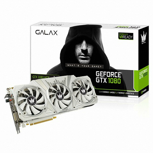 갤럭시 GALAX 지포스 GTX1080 Hall Of Fame D5X 8GB Limited Edition_이미지