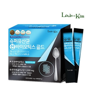  뉴트리바이오텍 슈퍼유산균 신바이오틱스골드 6g 60포 [6개]