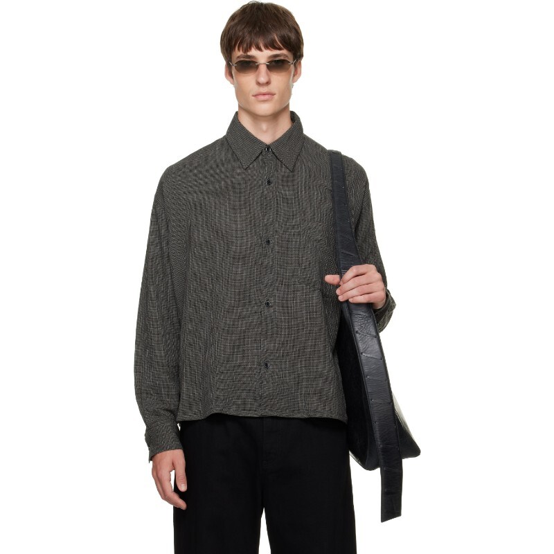 원 헌드레드 헌드레드 그레이 마자 셔츠 5173-14341 Black COMB_이미지