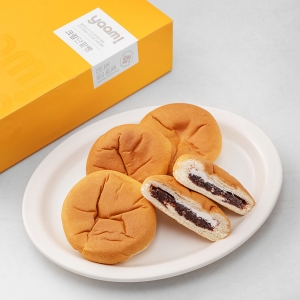SPC삼립 샤니 YAAM! 크림 단팥빵 91g (12개)_이미지