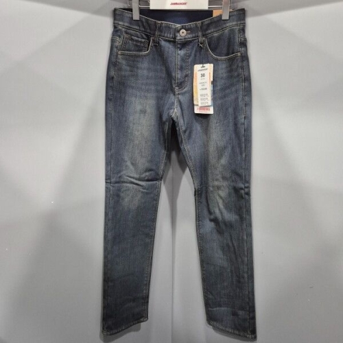 잠뱅이 패플 남성 오비안밴드 캣워싱 양모 스트레이트핏 데님팬츠/AO4DIH710-1_US