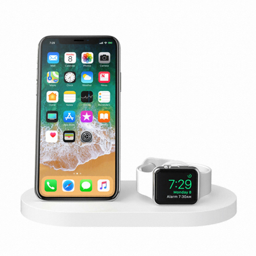 벨킨 7.5W 애플워치/아이폰 전용 3in1 무선 충전독 F8J235kr_이미지