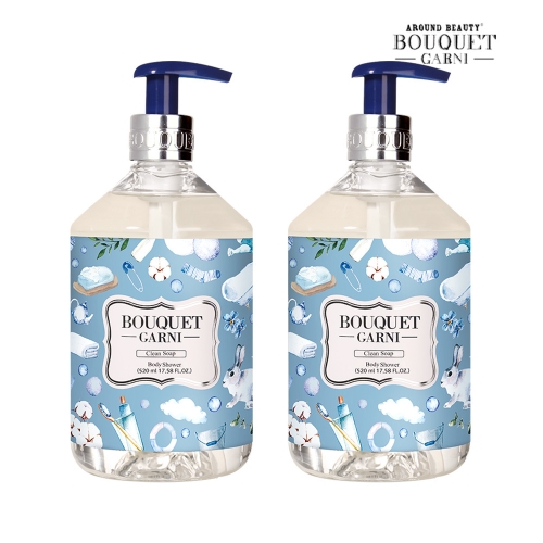 딥 퍼퓸 바디워시 클린솝향 520ml x2개