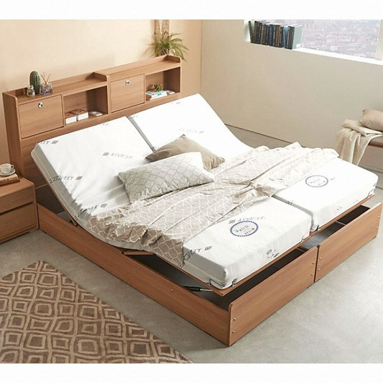 세진침대 미네 트윈 LED모션베드 S+S (메모리폼)_이미지