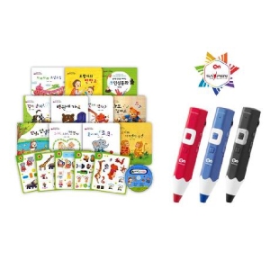 세이펜 태극온펜 64GB (RTT-4000BD) + 호환충전기 + 아기똥 인성동화_이미지