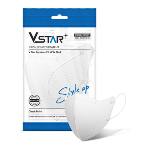 브이스타 시그니처 핏 보건용 마스크 KF94 대형 (100매)