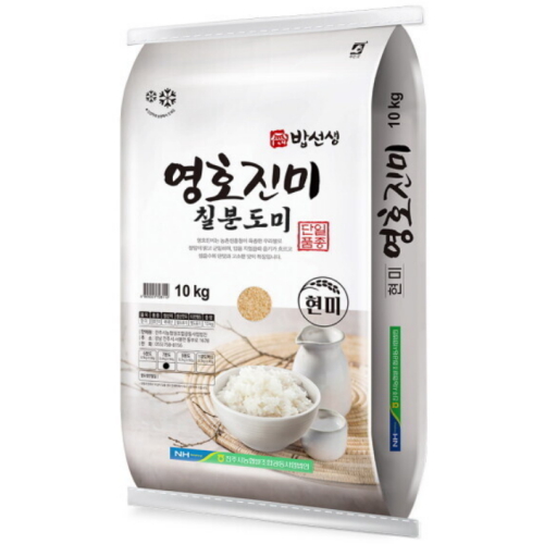 밥선생 2026 햅쌀 영호진미 칠분도미 10kg