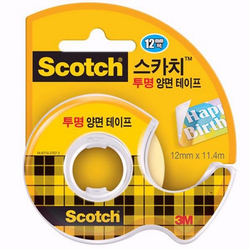 3M 스카치 투명 양면테이프 137D