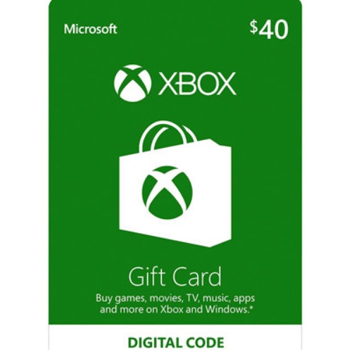 XBOX Live 기프트 카드 북미 40달러_이미지