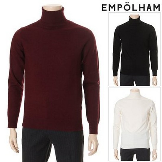 에이션패션 프로젝트엠 남성 엠폴햄 기본 솔리드 풀오버 티셔츠 EPW4EU1472