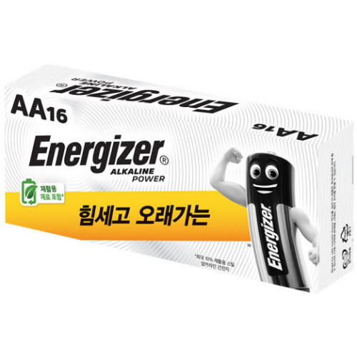 에너자이저 알카라인 AA (벌크) (16개)_이미지