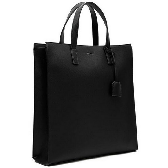 LF 헤지스ACC 솔리드 참장식 크로스 겸용 토트백 HJBA9E881BK