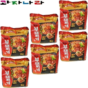 농심 보글보글 부대찌개면 127g (24개)_이미지