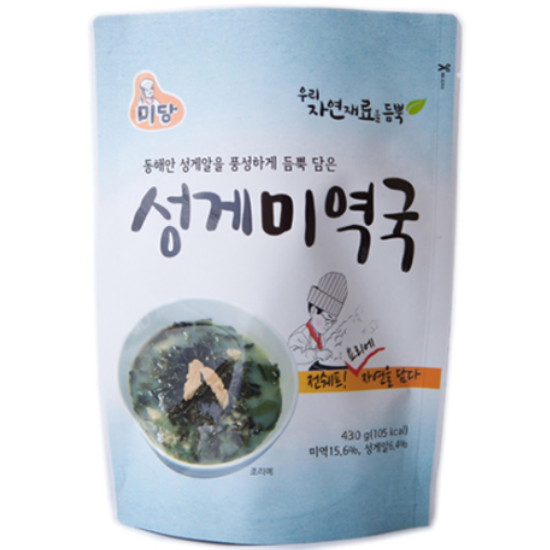 미당 성게미역국 430g (10개)