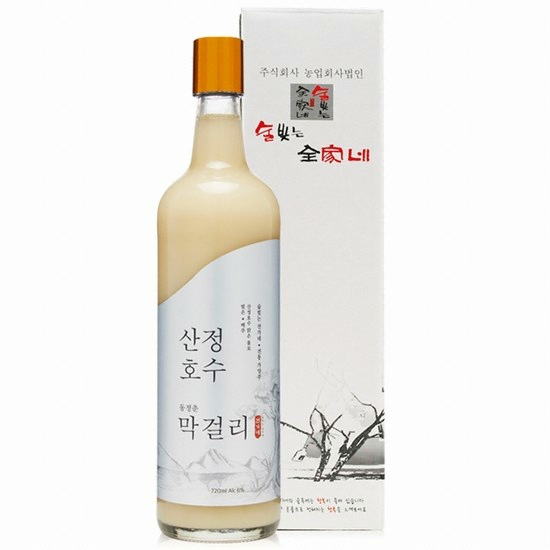 술빚는 전가네 산정호수 동정춘 막걸리 720ml (1개)