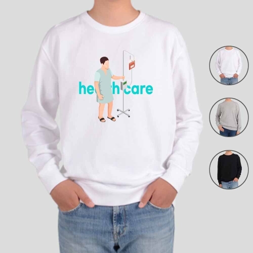 에이치플러스몰 기모맨투맨 원격진료 헬스케어 건강 HEALTH CARE31_이미지