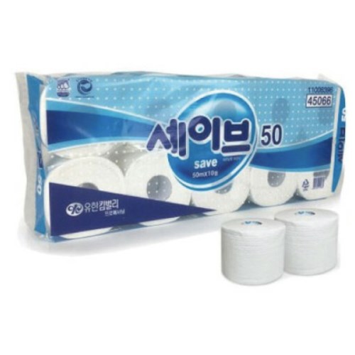 유한킴벌리 세이브 50m (10롤) (5팩)