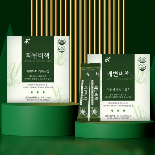 두리농산 쾌변비책 차전자피 식이섬유 30포 (2개)_이미지