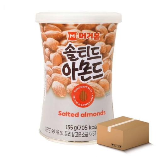 머거본 솔티드 아몬드 135g (24개)