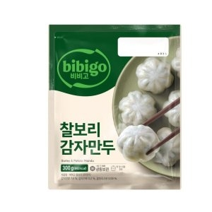 CJ제일제당 비비고 찰보리 감자만두 300g (2개)_이미지